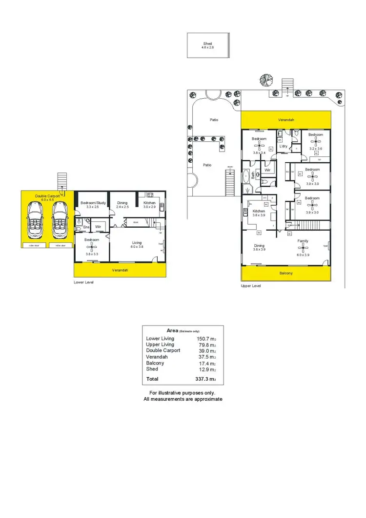 Floorplan of Homely house listing, 4 Babbage Lane, Pasadena SA 5042