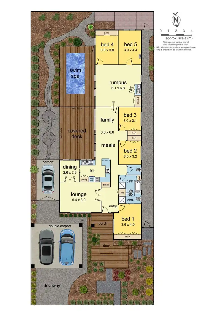 Floorplan of Homely house listing, 10 Moran Court, Vermont South VIC 3133