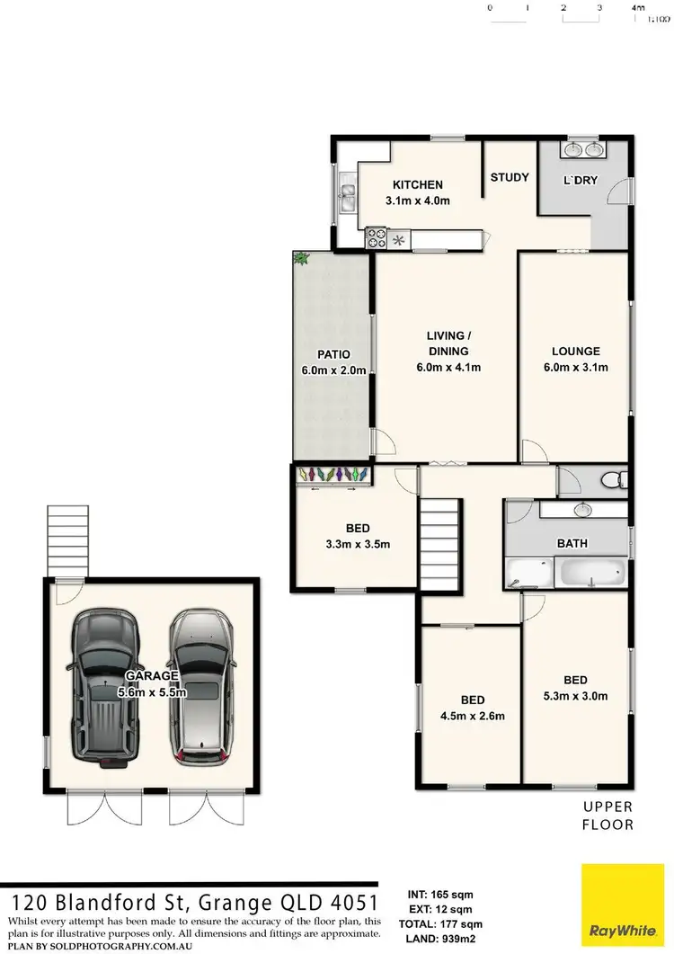 Floorplan of Homely house listing, 120 Blandford Street, Grange QLD 4051