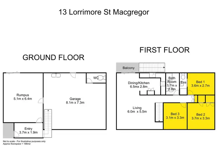 Floorplan of Homely house listing, 13 Lorrimore Street, Macgregor QLD 4109
