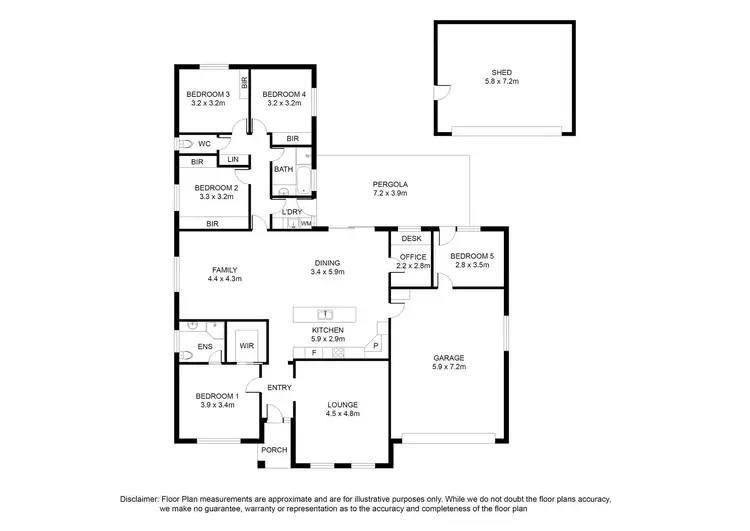 Floorplan of Homely house listing, 3 Stuart Court, Mount Gambier SA 5290
