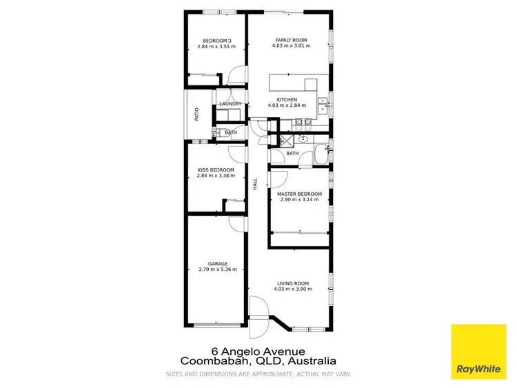 Floorplan of Homely house listing, 6 Angelo Avenue, Coombabah QLD 4216