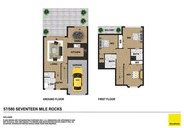 Floorplan of Homely house listing, 57/580 Seventeen Mile Rocks Road, Sinnamon Park QLD 4073