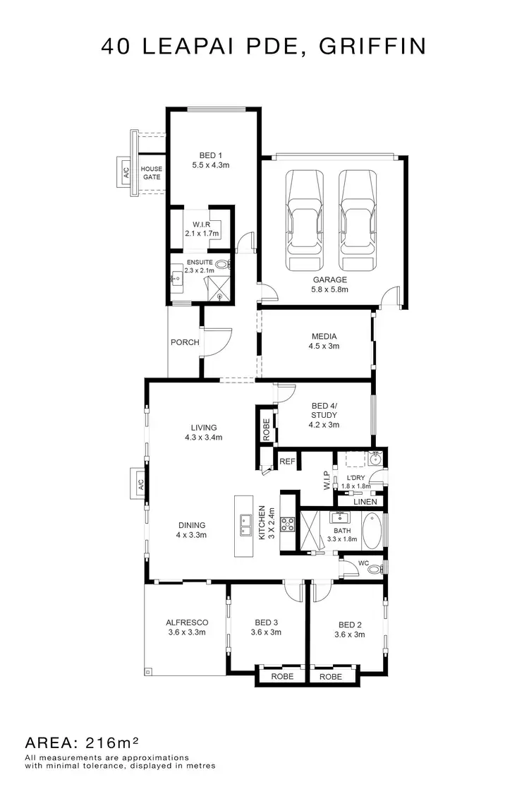 Floorplan of Homely house listing, 40 Leapai Parade, Griffin QLD 4503