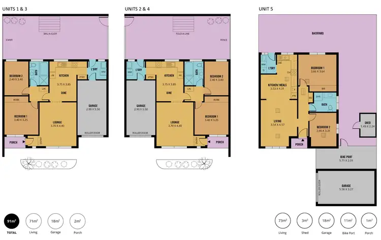 Floorplan of Homely unit listing, 5/21 Woodville Road, Woodville South SA 5011