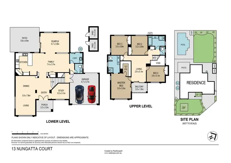 Floorplan of Homely house listing, 13 Nungatta Court, Parkinson QLD 4115
