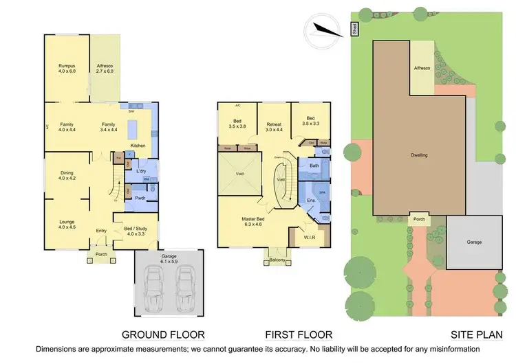 Floorplan of Homely house listing, 31 Fairway Drive, Rowville VIC 3178