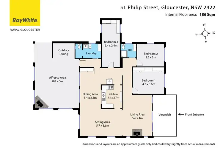 Floorplan of Homely house listing, 51 Philip Street, Gloucester NSW 2422