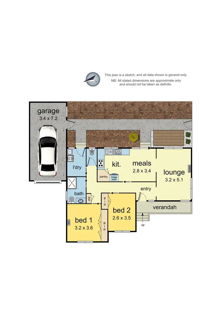 Floorplan of Homely unit listing, 6/63-65 Surrey Road East, Croydon VIC 3136