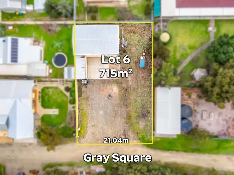 Floorplan of Homely land listing, Lot 6 Gray Square, Goolwa SA 5214