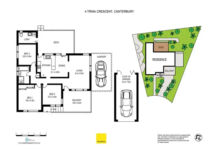 Floorplan of Homely house listing, 4 Trina Crescent, Canterbury NSW 2193