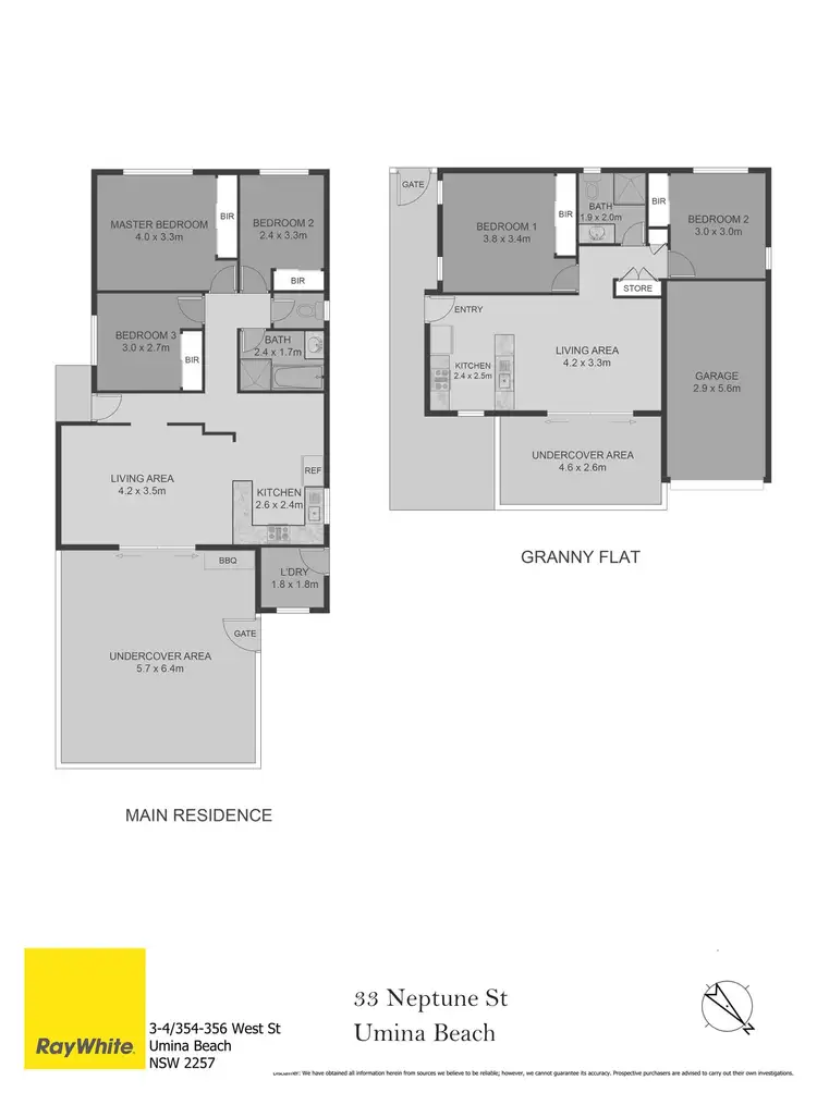 Floorplan of Homely house listing, 33 Neptune Street, Umina Beach NSW 2257