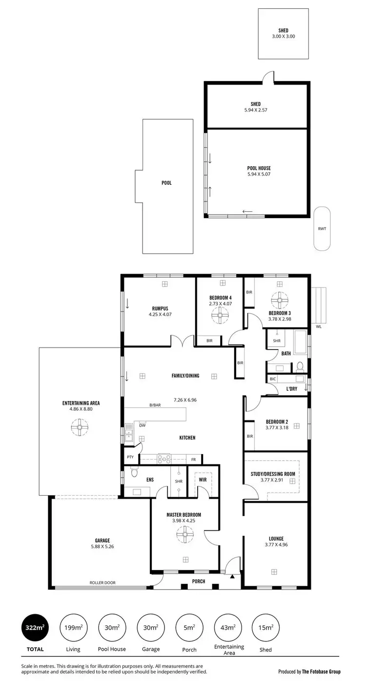 Floorplan of Homely house listing, 9 Good Street, Fulham SA 5024