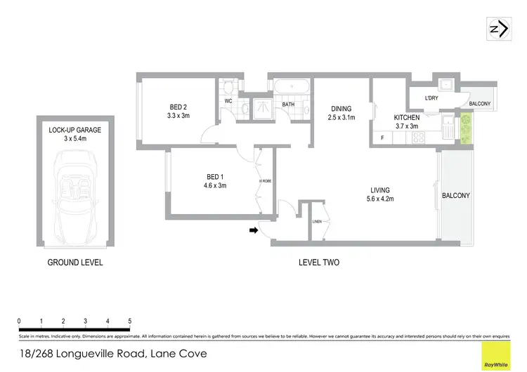 Floorplan of Homely apartment listing, 18/268 Longueville Road, Lane Cove NSW 2066
