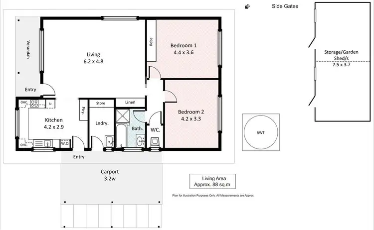 Floorplan of Homely house listing, 8/165 Eighteenth Street, Renmark SA 5341
