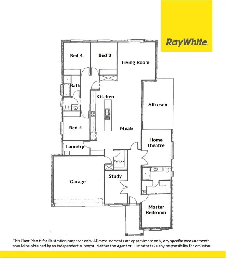 Floorplan of Homely house listing, 25 St Andrews Boulevard, Normanville SA 5204