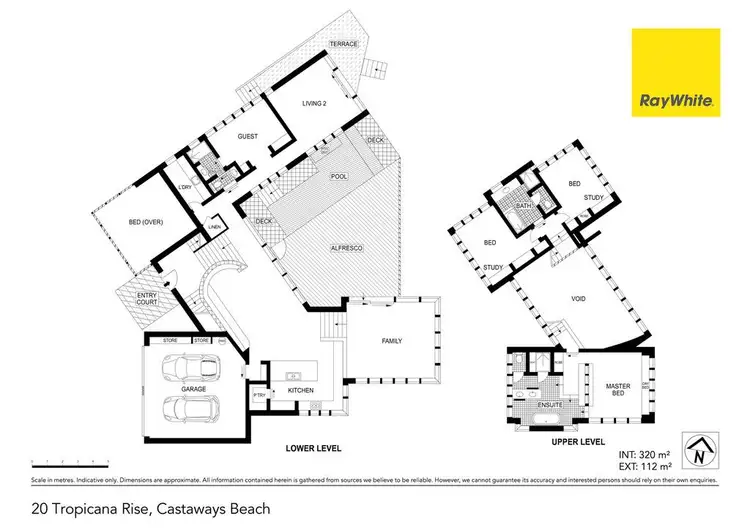 Floorplan of Homely house listing, 20 Tropicana Rise, Castaways Beach QLD 4567