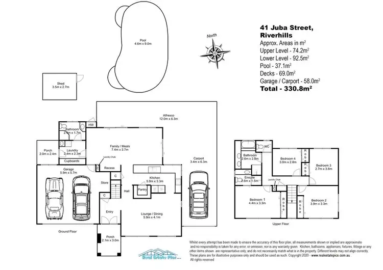 Floorplan of Homely house listing, 41 Juba Street, Riverhills QLD 4074