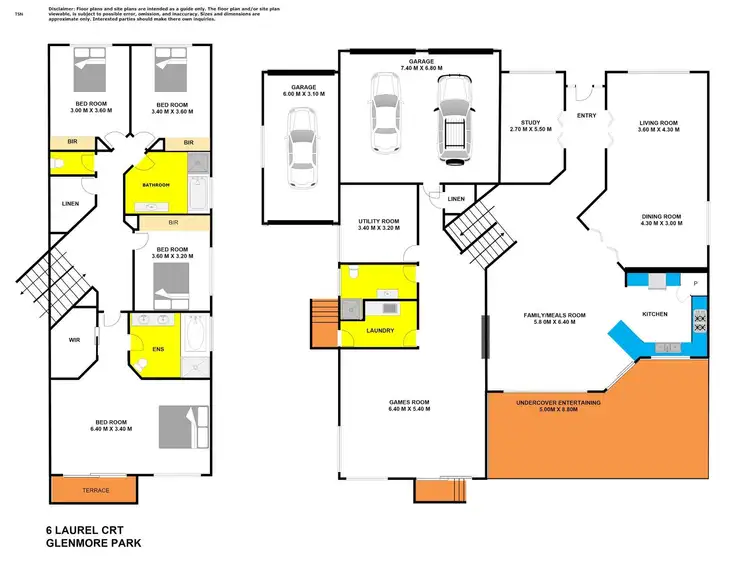 Floorplan of Homely house listing, 6 Laurel Court, Glenmore Park NSW 2745