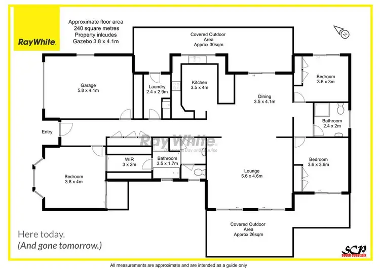 Floorplan of Homely house listing, 16 Cheddar Street, Moruya NSW 2537