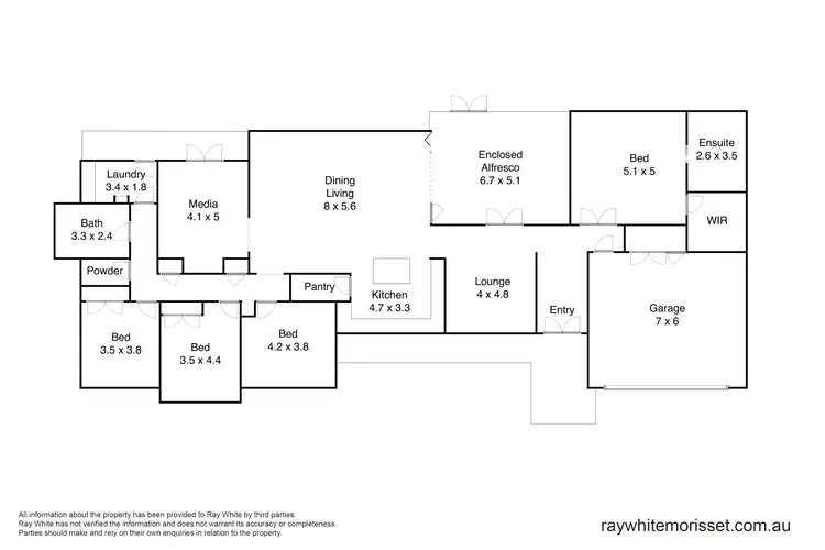 Floorplan of Homely house listing, 4 Greendale Drive, Cooranbong NSW 2265