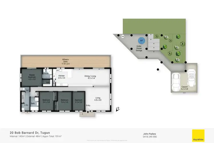 Floorplan of Homely house listing, 20 Bob Barnard Drive, Tugun QLD 4224