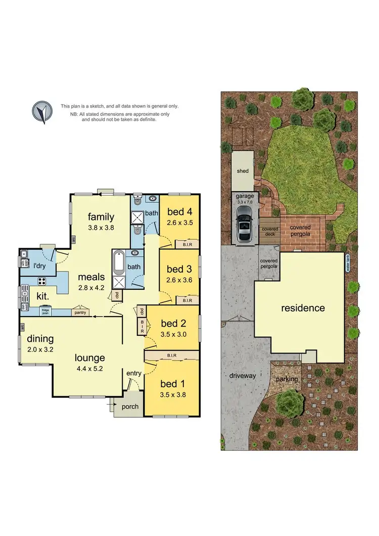 Floorplan of Homely house listing, 28 Barclay Avenue, Croydon VIC 3136