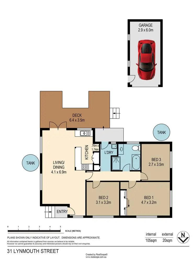 Floorplan of Homely house listing, 31 Lynmouth Street, Upper Mount Gravatt QLD 4122