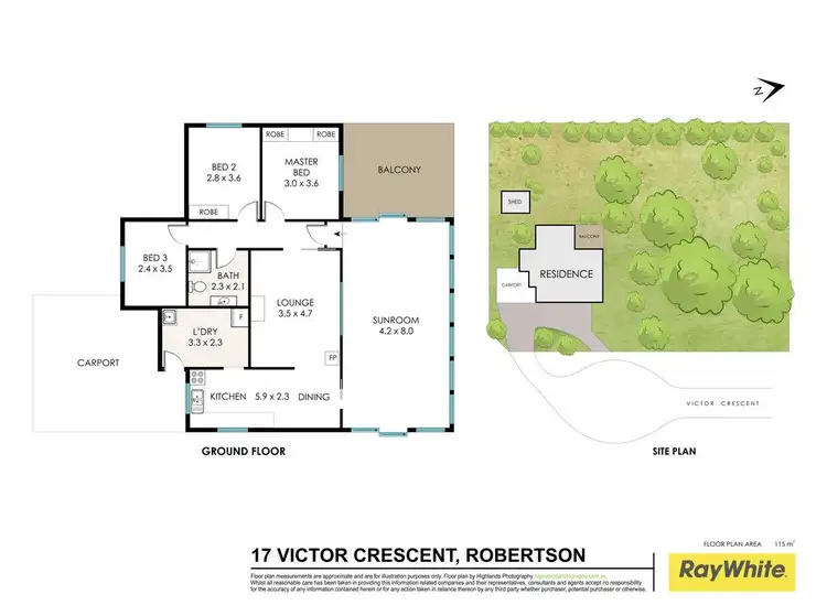 Floorplan of Homely house listing, 17 Victor Crescent, Robertson NSW 2577