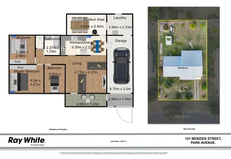 Floorplan of Homely house listing, 121 Menzies Street, Park Avenue QLD 4701