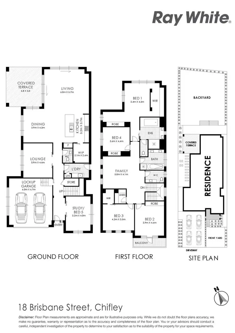 Floorplan of Homely house listing, 18 Brisbane Street, Chifley NSW 2036