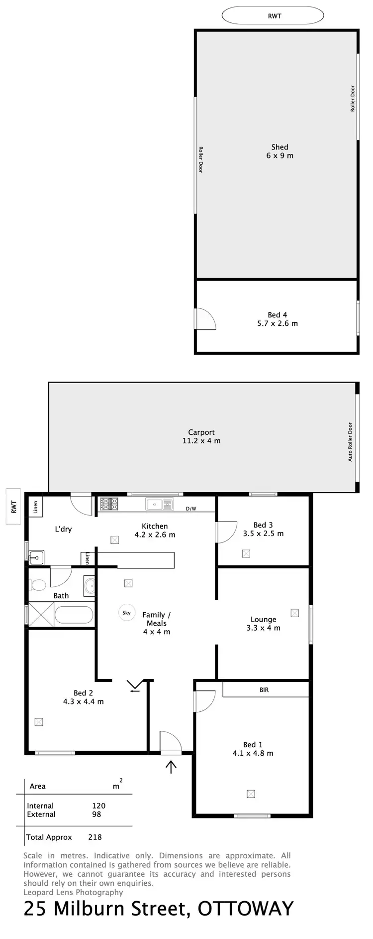 Floorplan of Homely house listing, 25 Milburn Street, Ottoway SA 5013