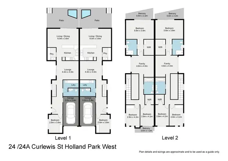 Floorplan of Homely terrace listing, 24 Curlewis Street, Holland Park West QLD 4121