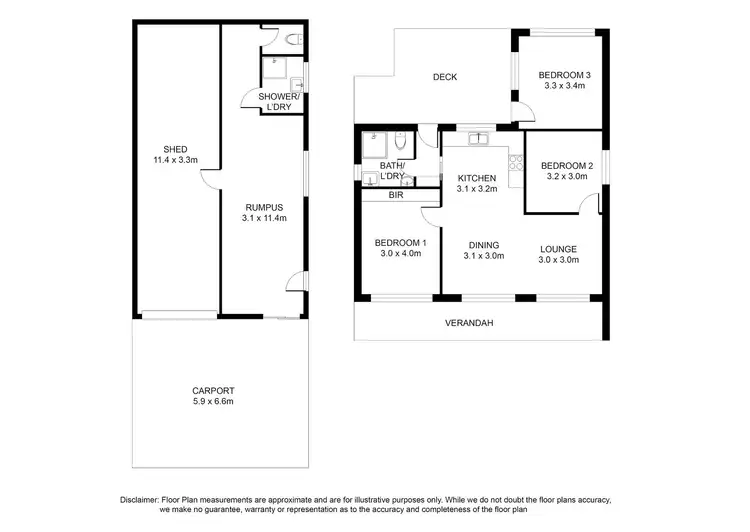 Floorplan of Homely house listing, 69 Elizabeth Sreet, Port Macdonnell SA 5291