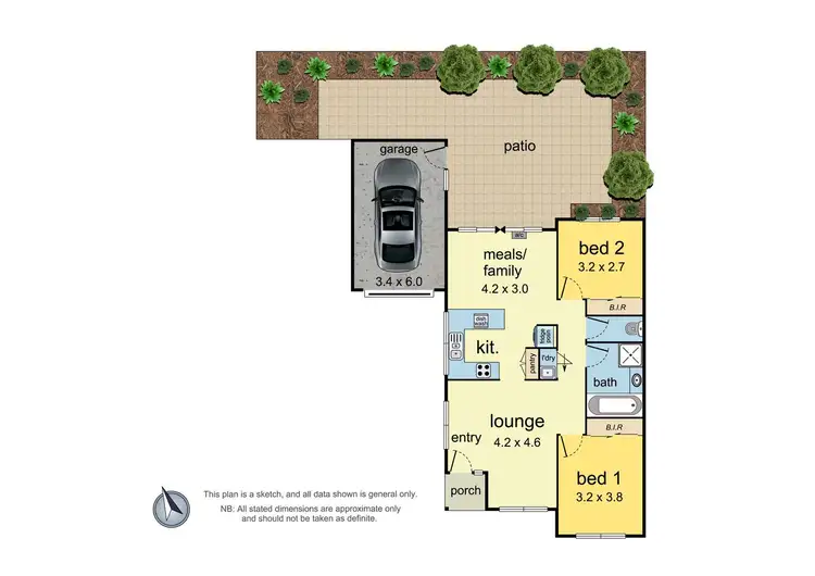 Floorplan of Homely house listing, 1/14 Alfrick Road, Croydon VIC 3136