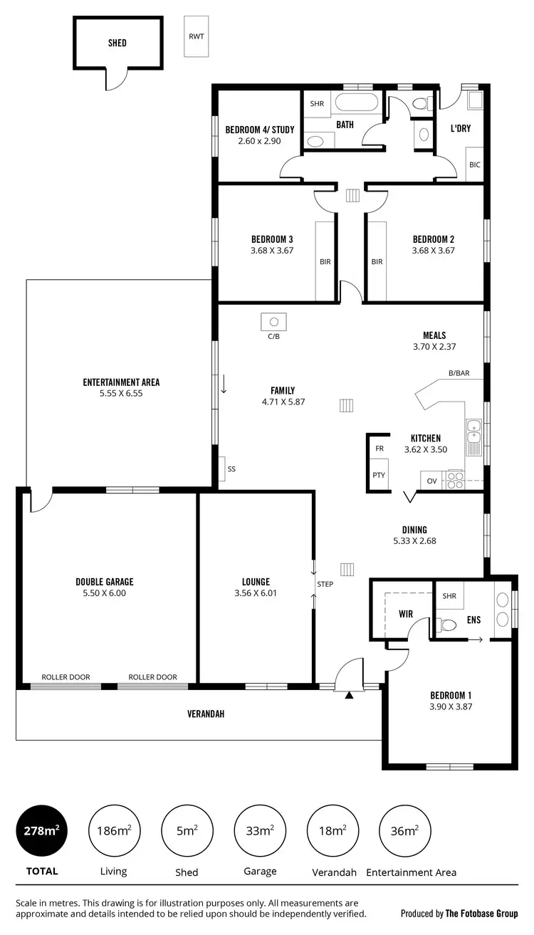 Floorplan of Homely house listing, 4 Eucalypt Circuit, Flagstaff Hill SA 5159