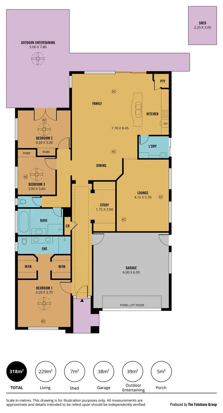 Floorplan of Homely house listing, 15 The Circuit, Findon SA 5023