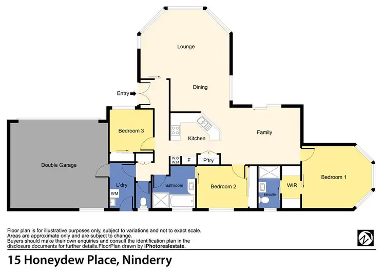 Floorplan of Homely house listing, 15 Honeydew Place, Ninderry QLD 4561