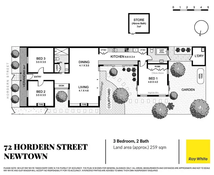 Floorplan of Homely house listing, 72 Hordern Street, Newtown NSW 2042