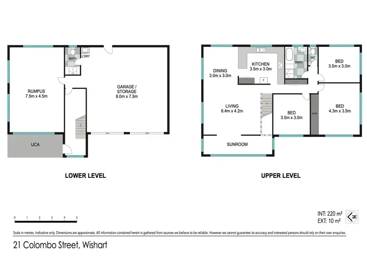 Floorplan of Homely house listing, 21 Colombo Street, Wishart QLD 4122