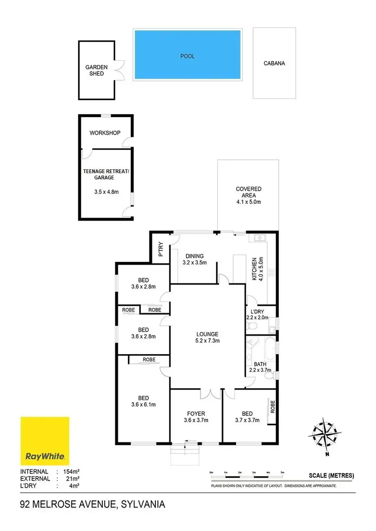 Floorplan of Homely house listing, 92 Melrose Avenue, Sylvania NSW 2224