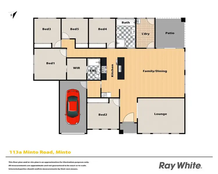 Floorplan of Homely house listing, 113A Minto Road, Minto NSW 2566