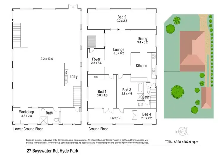 Floorplan of Homely house listing, 27 Bayswater Road, Hyde Park QLD 4812