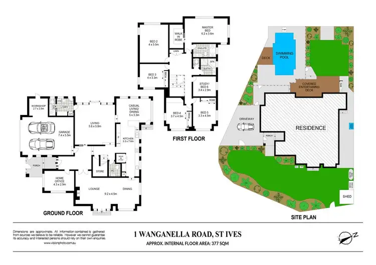 Floorplan of Homely house listing, 1 Wanganella Road, St Ives NSW 2075