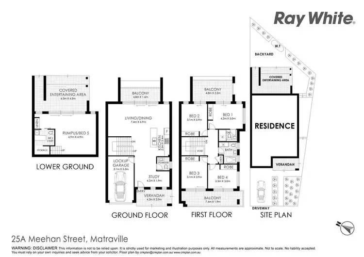 Floorplan of Homely house listing, 25a Meehan Street, Matraville NSW 2036