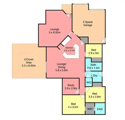 Floorplan of Homely house listing, 12 Aaron Cove, Rutherford NSW 2320