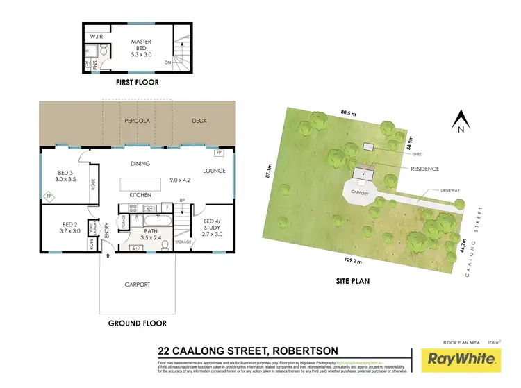 Floorplan of Homely house listing, 22 Caalong Street, Robertson NSW 2577