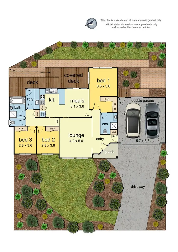 Floorplan of Homely unit listing, 1/26 Humber Road, Croydon North VIC 3136