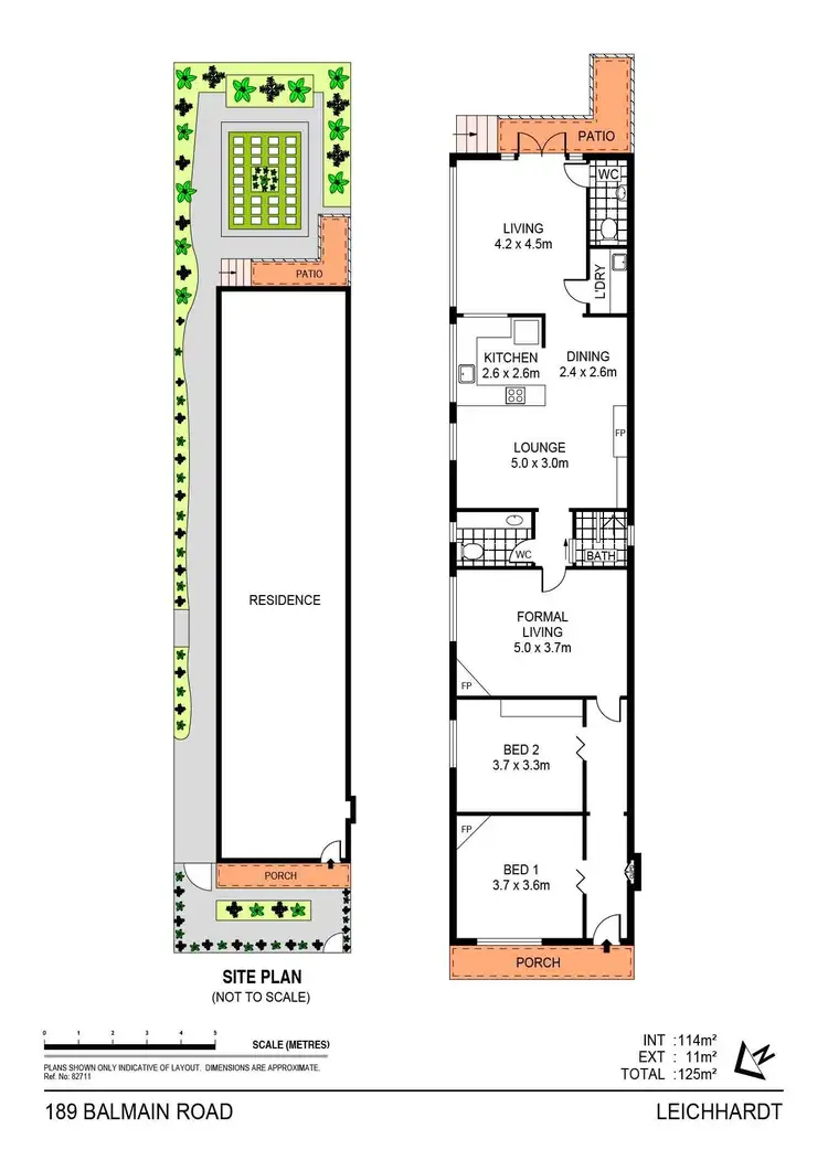 Floorplan of Homely house listing, 189 Balmain Road, Leichhardt NSW 2040