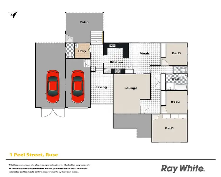 Floorplan of Homely house listing, 1 Peel Street, Ruse NSW 2560